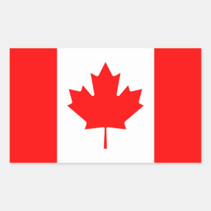 Sticker à drapeau du Canada