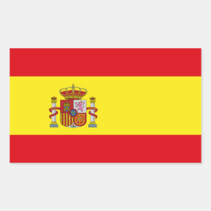 Sticker à drapeau espagnol