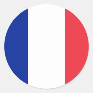 Sticker à drapeau français