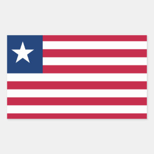 Sticker à drapeau Liberia*