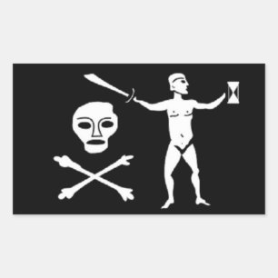 Sticker à drapeau pirate de Walter Kennedy