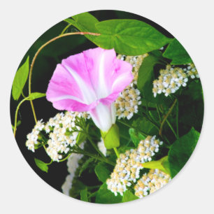 Sticker à enveloppe de Mariage floral