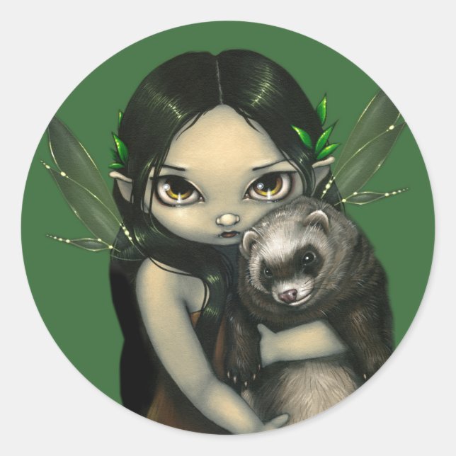 Sticker "A Ferret and His Fairy" (Devant)