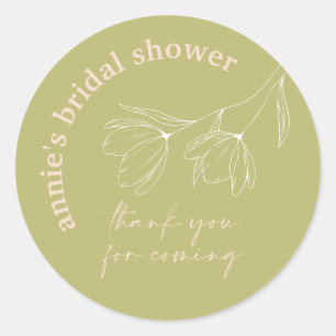 Sticker à Fête des mariées florale A115