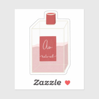 Sticker à flacon de parfum - Joli Decal à parfum