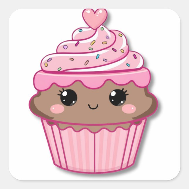 Sticker à gâteau au chocolat (Devant)