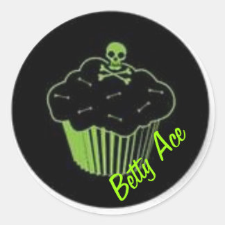 Sticker à gâteau de poison
