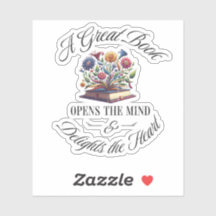 A Great Book Delights Floral