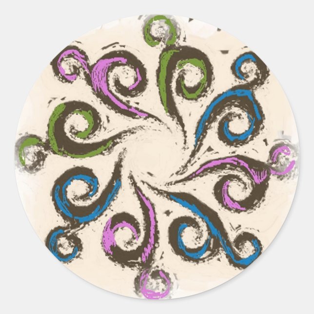 Sticker à gros boule (Devant)