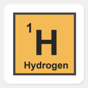 Sticker à hydrogène