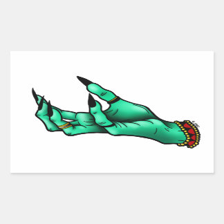 Sticker à main pour sorcière Halloween