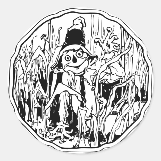 Sticker à moelle-éclair Halloween (Devant)