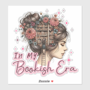 Sticker À mon ère de livre
