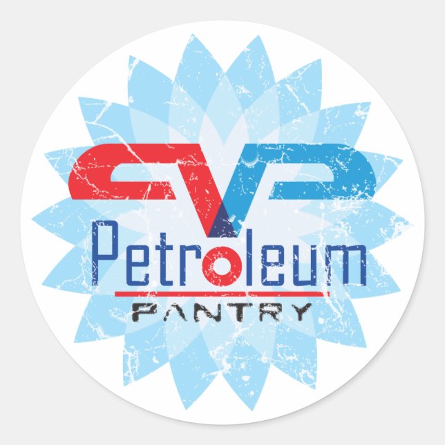 Sticker à panneau pétrolier (Devant)