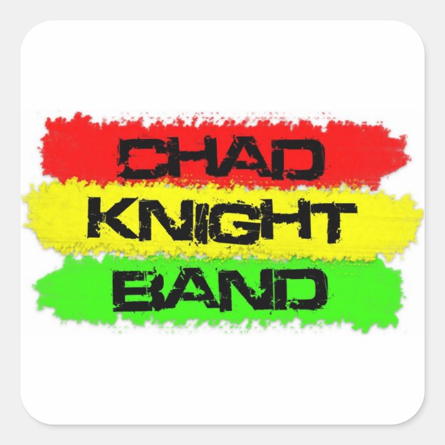 Sticker à Reggae de Chad Knight Band (Devant)
