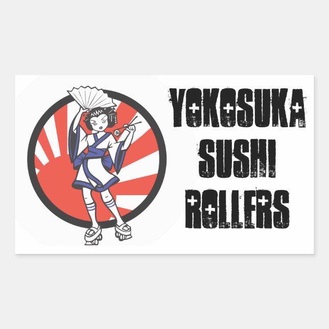 Sticker à roulettes Yokosuka Sushi 2 (Devant)