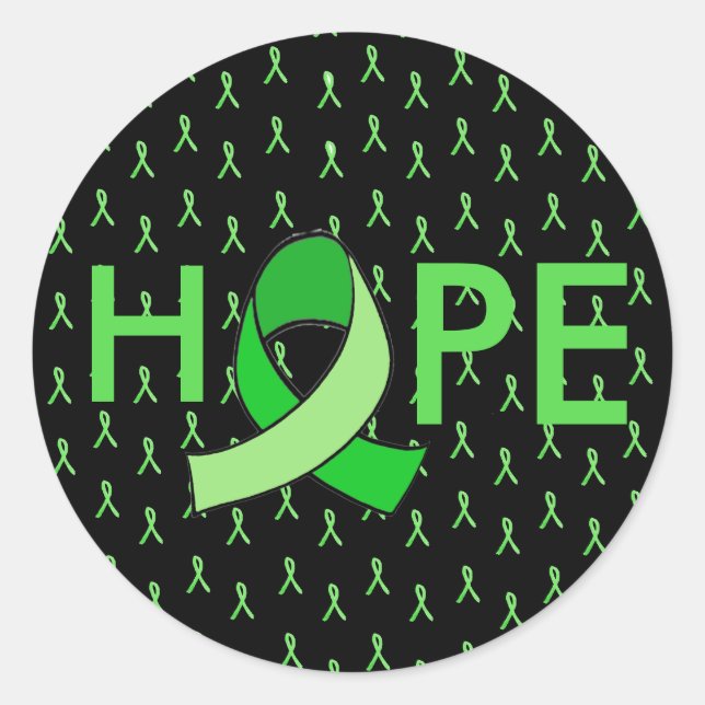 Sticker à ruban pour la maladie de HOPE Lyme (Devant)