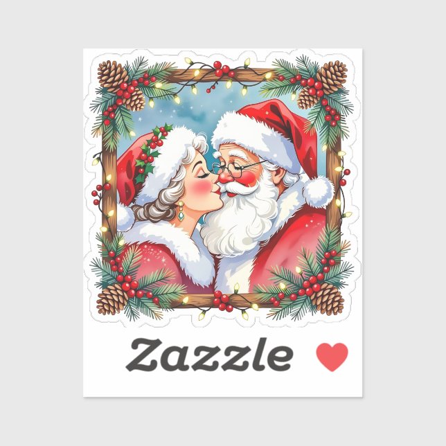 Sticker A Sweet Old-Fashioned Christmas | Mr and Mrs Claus (Feuille)