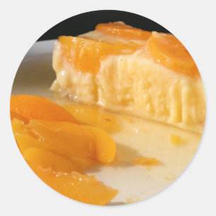Sticker à tarte de pêche