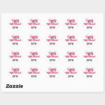 Sticker à thème mignon pour agent de bord