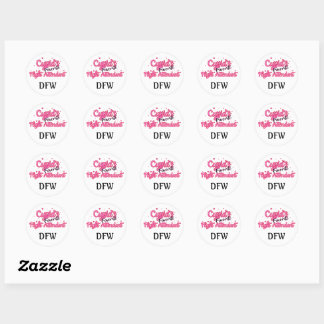 Sticker à thème mignon pour agent de bord