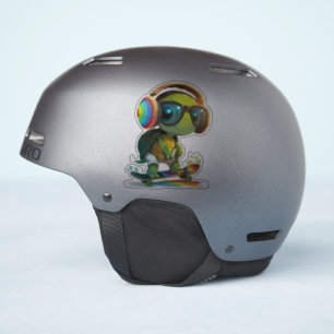 Sticker à tortue cool
