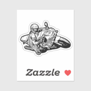 Sticker à vélo sport