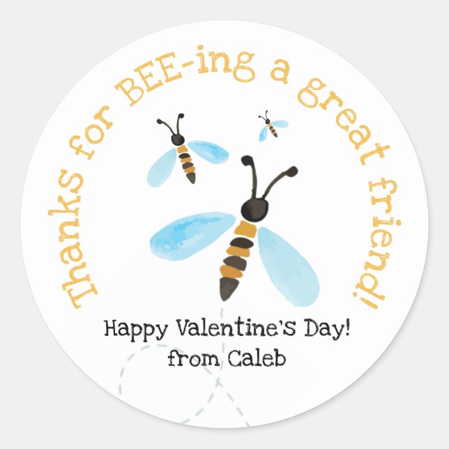 Sticker Abee Valentine (Devant)