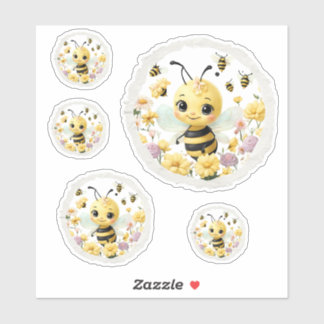 Sticker Abeille douce