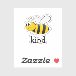 Sticker Abeille mignonne
