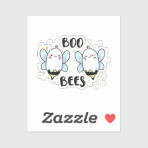Sticker Abeilles de Boo Ghost mignonnes - Drôle Halloween 