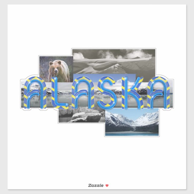 Sticker ABH Alaska (Feuille)