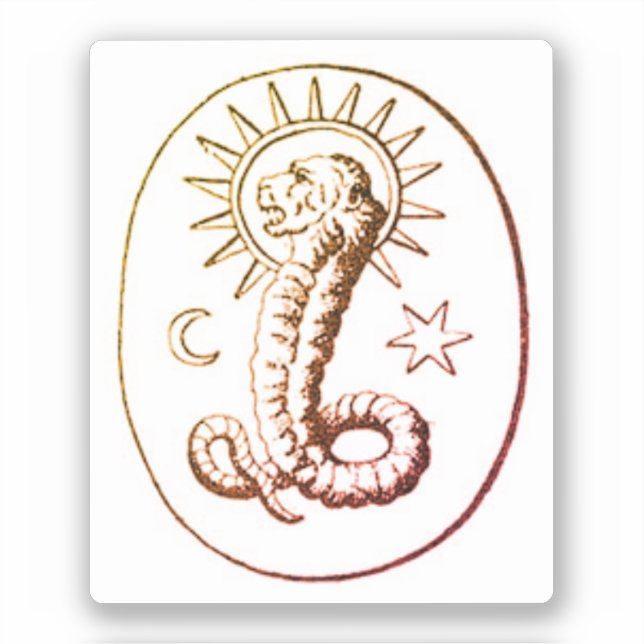 Sticker Abraxas - Demipulse (Recto)