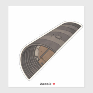 Sticker Abris trempé pour aéronefs