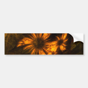 Sticker Abstrait pour pare-chocs de jardin Mystiqu