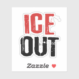 Sticker Activisme politique anti-ICE de protestation
