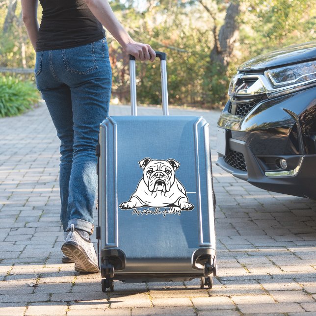 Sticker Adorable Bulldog (Valise Insitu)