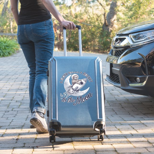 Sticker Adorable Parcours d'astronaute (Valise Insitu)
