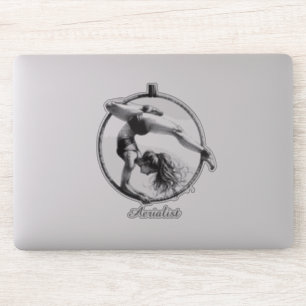 Sticker Aerialiste Cerceau aérien Lyre