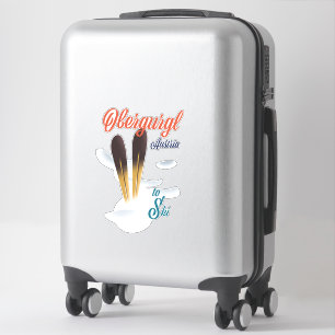 Sticker Affiche de ski Obergurgl Autriche