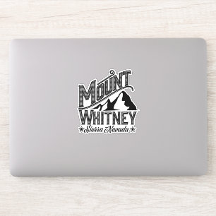 Sticker Affiche de voyage Mount Whitney Sierra Nevada