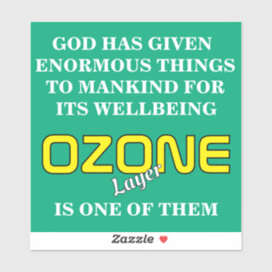 Sticker Affiche OZONE