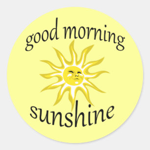Sticker Affirmatif Good Morning Sunshine
