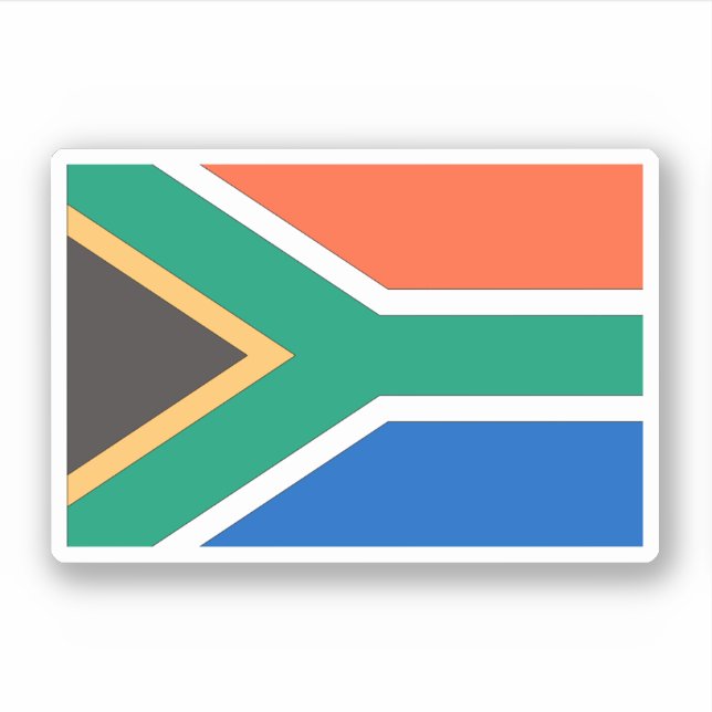 Sticker Afrique du Sud (Devant)