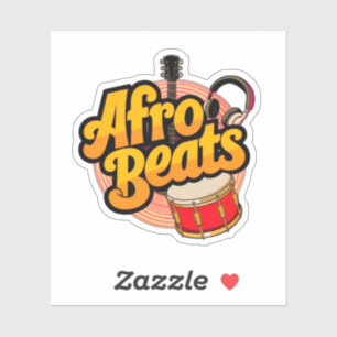 Sticker Afro Beats