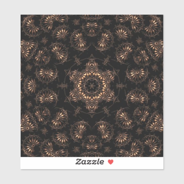 Sticker Âge de bronze Mandala (Feuille)