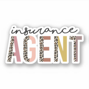 Sticker Agent d'assurance, Cadeau pour agent d'assurance