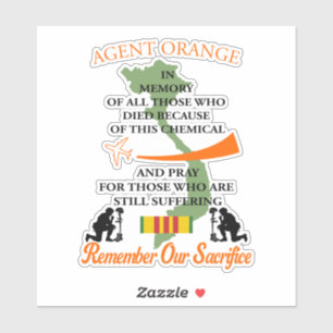 Sticker Agent orange