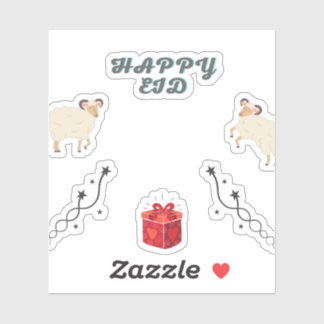 Sticker Aïd de bakra - Aïd de moubarak-Joyeux Aïd de mouba
