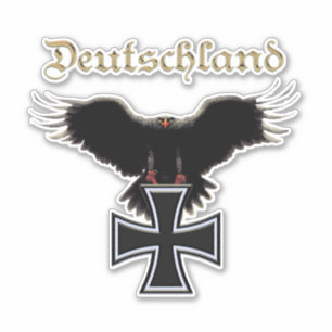 Sticker Aigle allemand